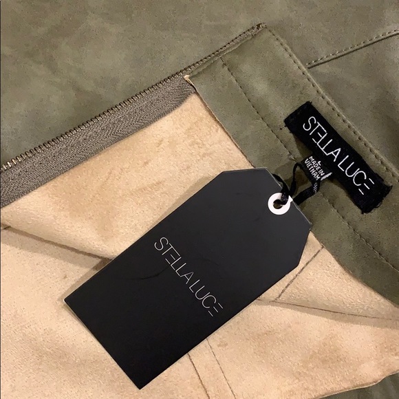 Women’s Green Stella Luce Vegan Skirt - Picture 4 of 4